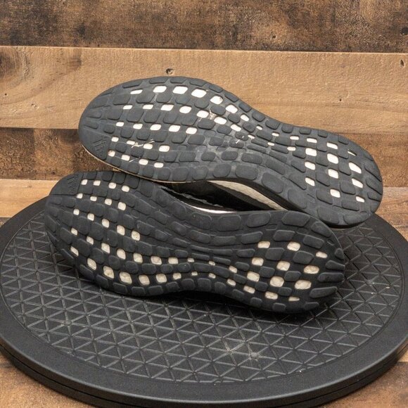 ADIDAS PURE BOOST X WOMENS ATHLETIC SHOES RUNNING WALKING GYM BLACK LOW SIZE 7.5 - Picture 4 of 9